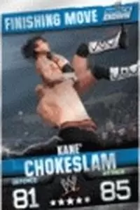 WWE Slam Attax Evolution - Slam Attax Evolution Card: Kane - Chokeslam